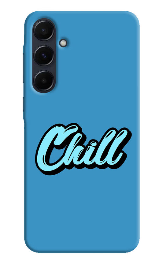 Chill Samsung A35 5G Hard Case Back Cover by Casekaro