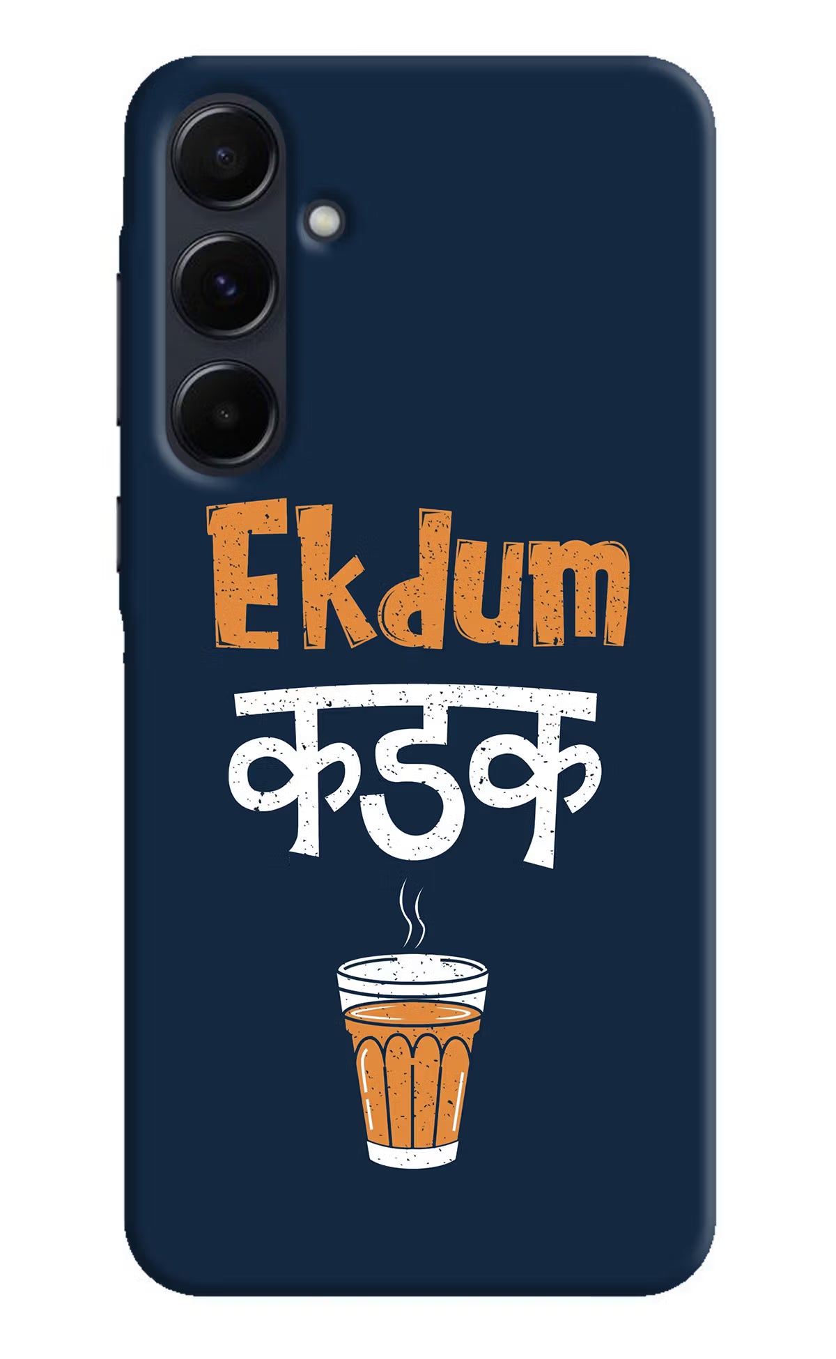 Ekdum Kadak Chai Samsung A35 5G Hard Case Back Cover by Casekaro
