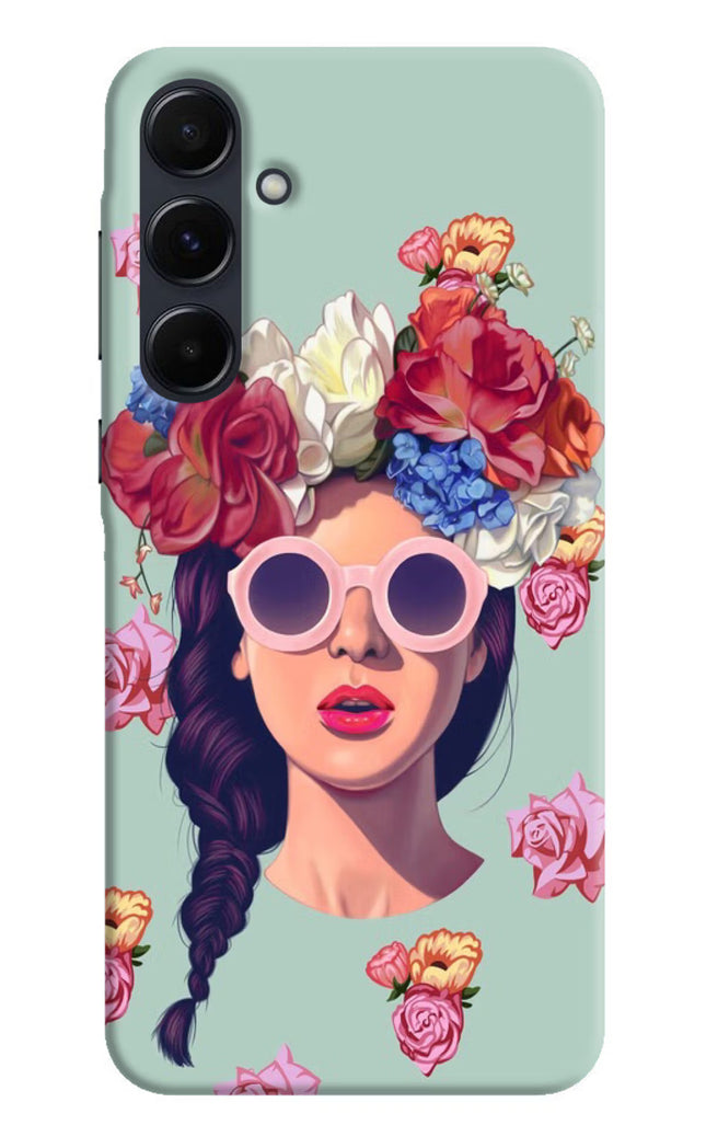 Pretty Girl Samsung A35 5G Hard Case Back Cover by Casekaro