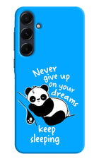 Keep Sleeping Samsung A35 5G Hard Case Back Cover by Casekaro