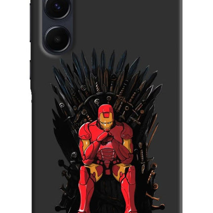 Ironman Throne Samsung A35 5G Hard Case Back Cover by Casekaro