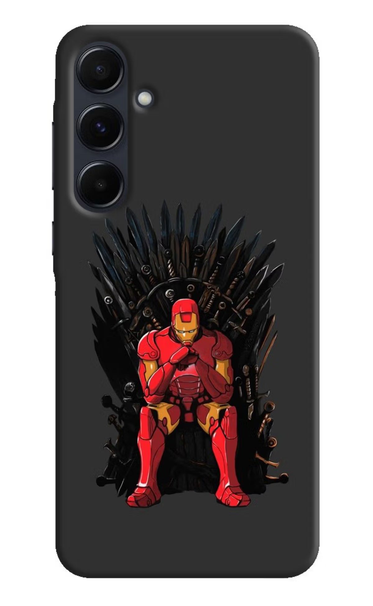 Ironman Throne Samsung A35 5G Hard Case Back Cover by Casekaro