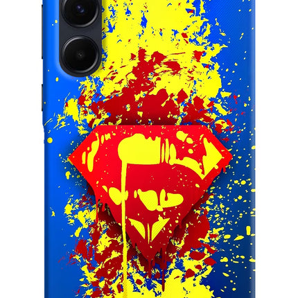 Superman logo Samsung A35 5G Hard Case Back Cover by Casekaro