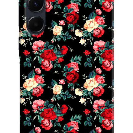 Rose Pattern Samsung A35 5G Hard Case Back Cover by Casekaro
