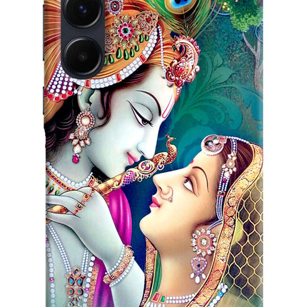 Lord Radha Krishna Samsung A35 5G Hard Case Back Cover by Casekaro