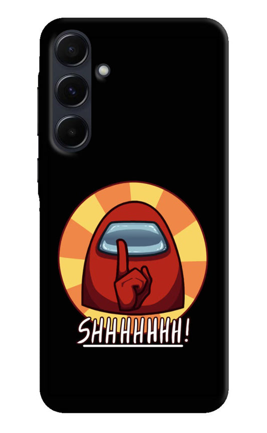 Among Us Shhh! Samsung A35 5G Hard Case Back Cover by Casekaro