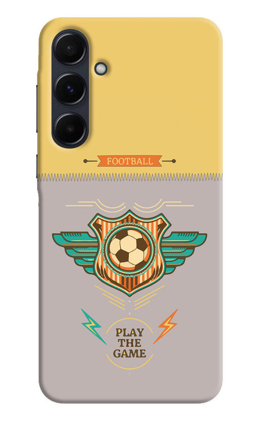 Football Samsung A35 5G Hard Case Back Cover by Casekaro
