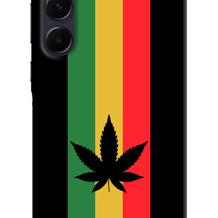 Weed Flag Samsung A35 5G Hard Case Back Cover by Casekaro