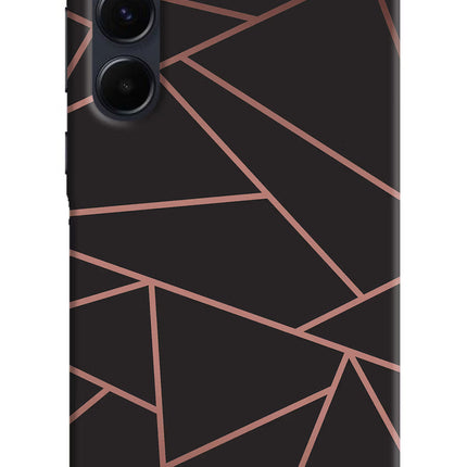 Geometric Pattern Samsung A35 5G Hard Case Back Cover by Casekaro