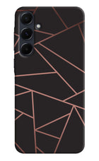 Geometric Pattern Samsung A35 5G Hard Case Back Cover by Casekaro