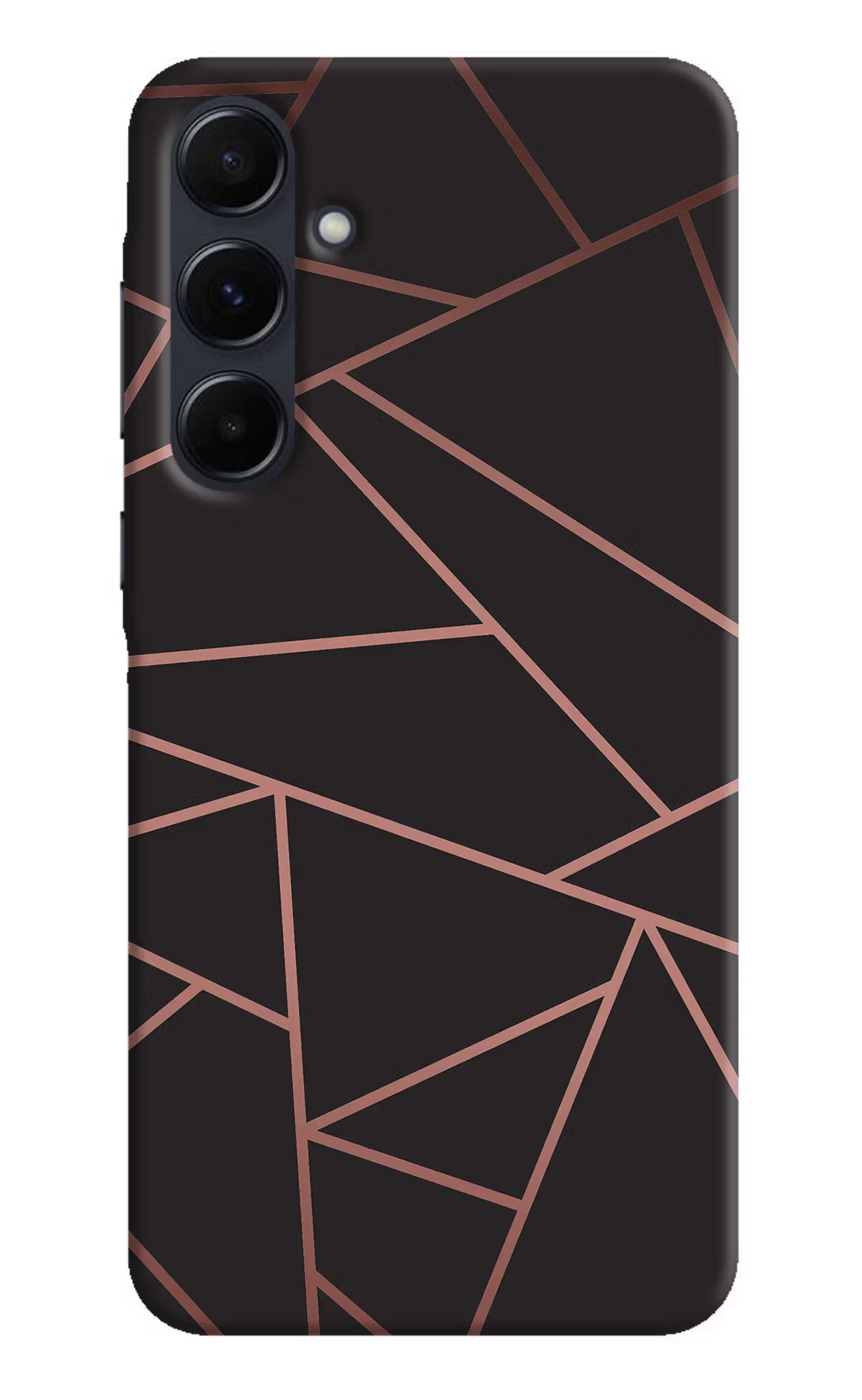 Geometric Pattern Samsung A35 5G Hard Case Back Cover by Casekaro