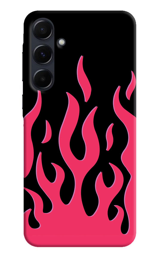 Fire Flames Samsung A35 5G Hard Case Back Cover by Casekaro
