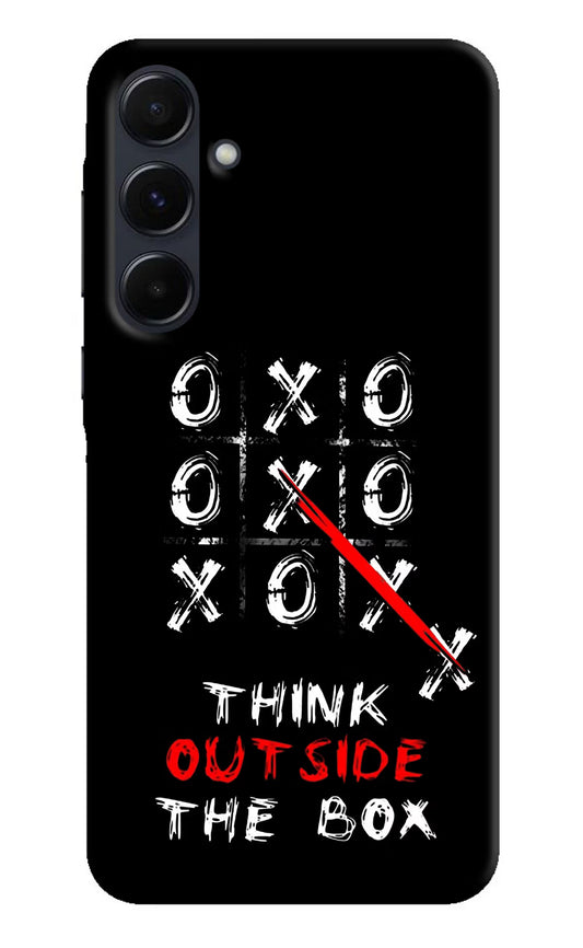 Think out of the BOX Samsung A35 5G Hard Case Back Cover by Casekaro