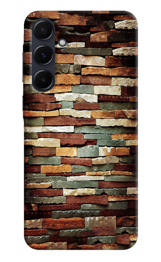 Bricks Pattern Samsung A35 5G Back Cover