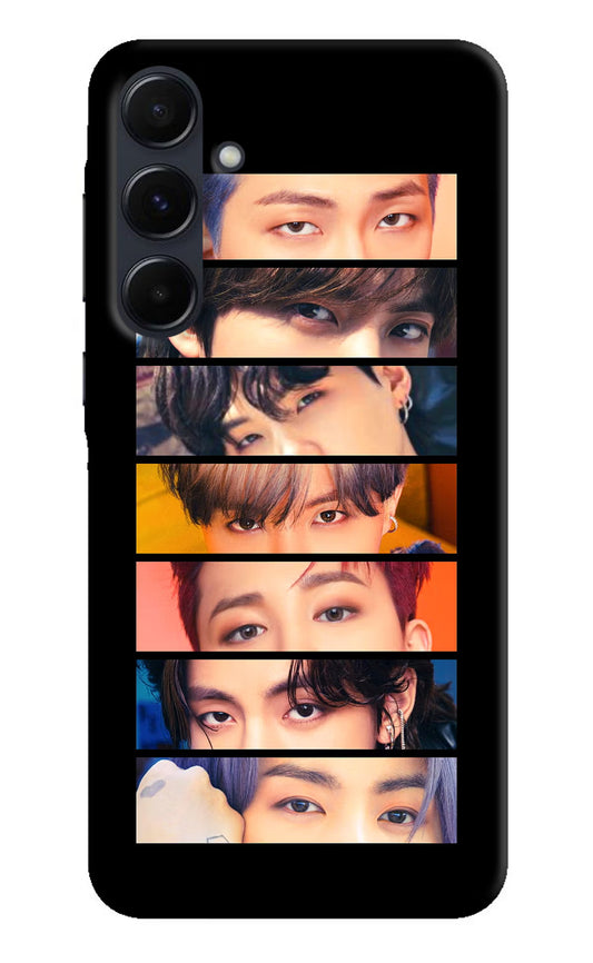 BTS Eyes Samsung A35 5G Hard Case Back Cover by Casekaro