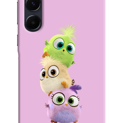 Cute Little Birds Samsung A35 5G Hard Case Back Cover by Casekaro