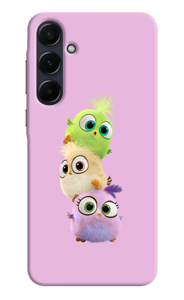 Cute Little Birds Samsung A35 5G Hard Case Back Cover by Casekaro