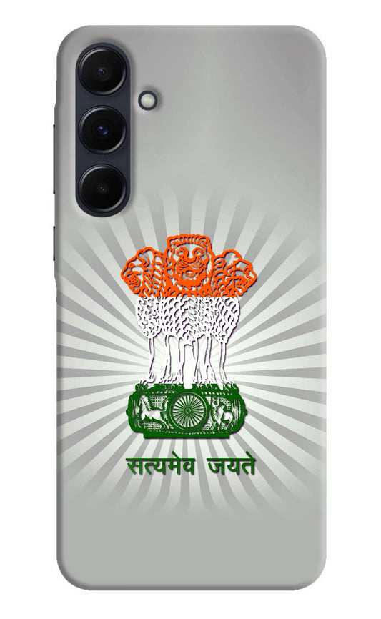 Satyamev Jayate Art Samsung A35 5G Hard Case Back Cover by Casekaro