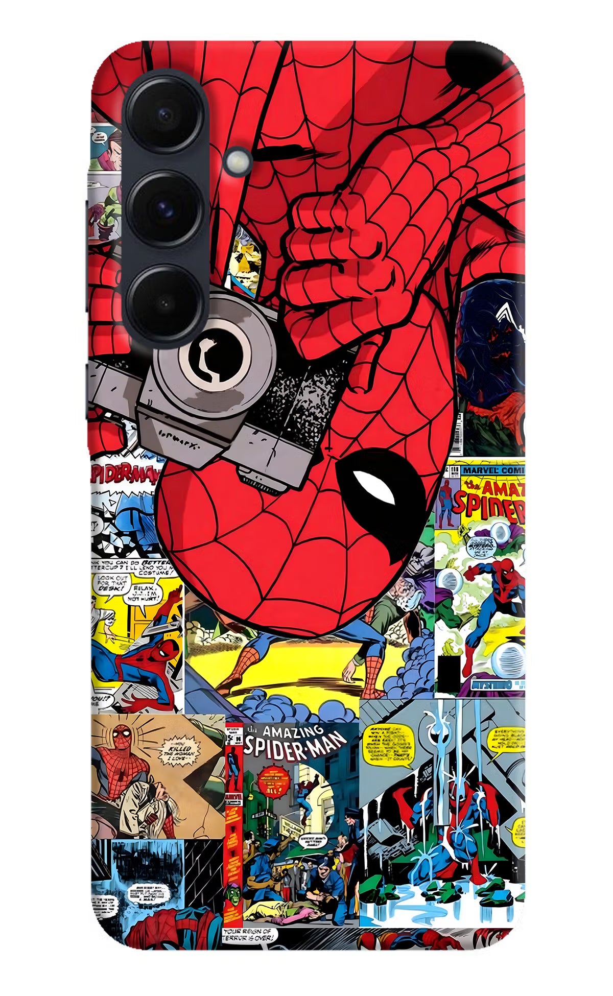 Spider Man Samsung A35 5G Hard Case Back Cover by Casekaro