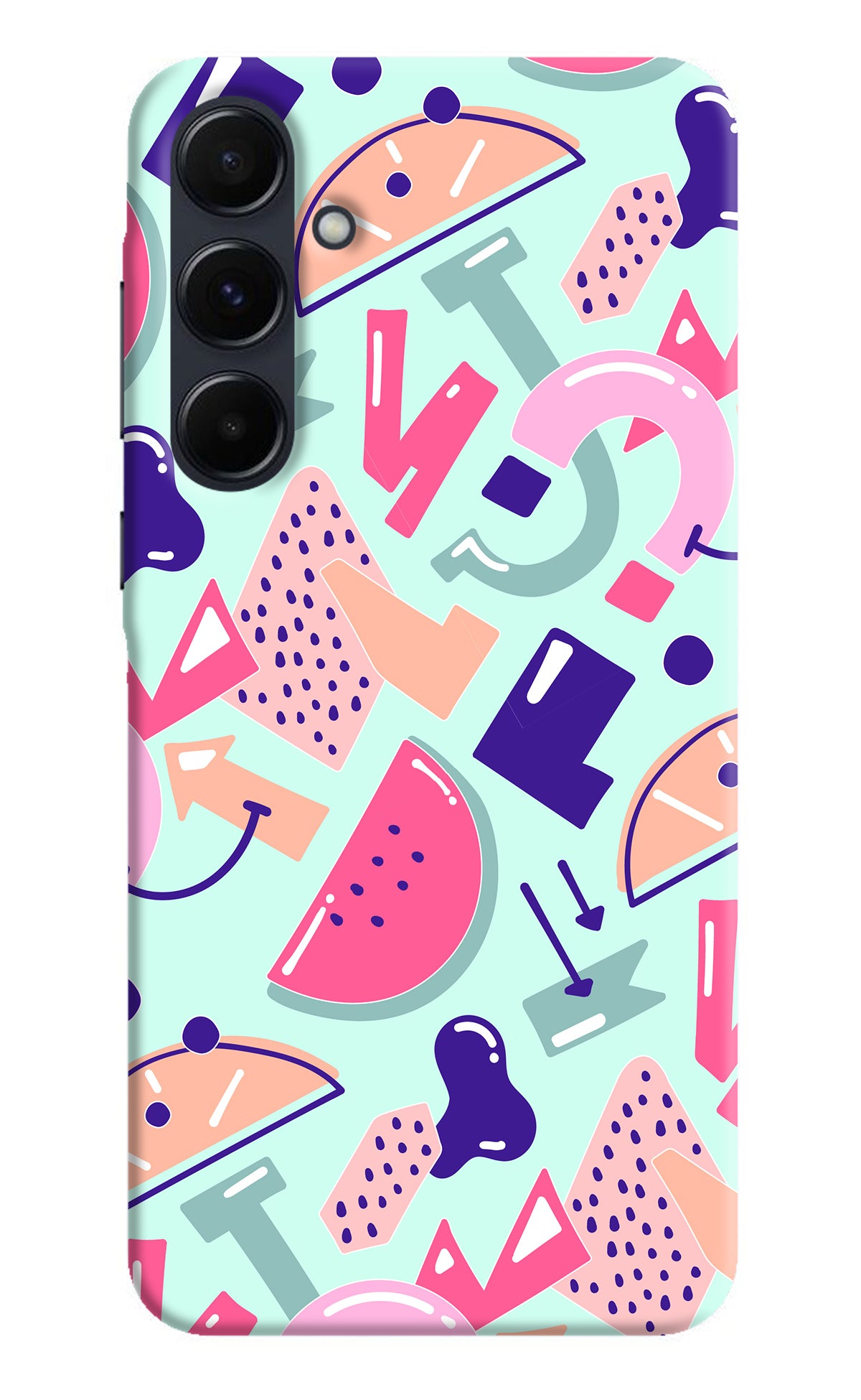 Doodle Pattern Samsung A35 5G Back Cover