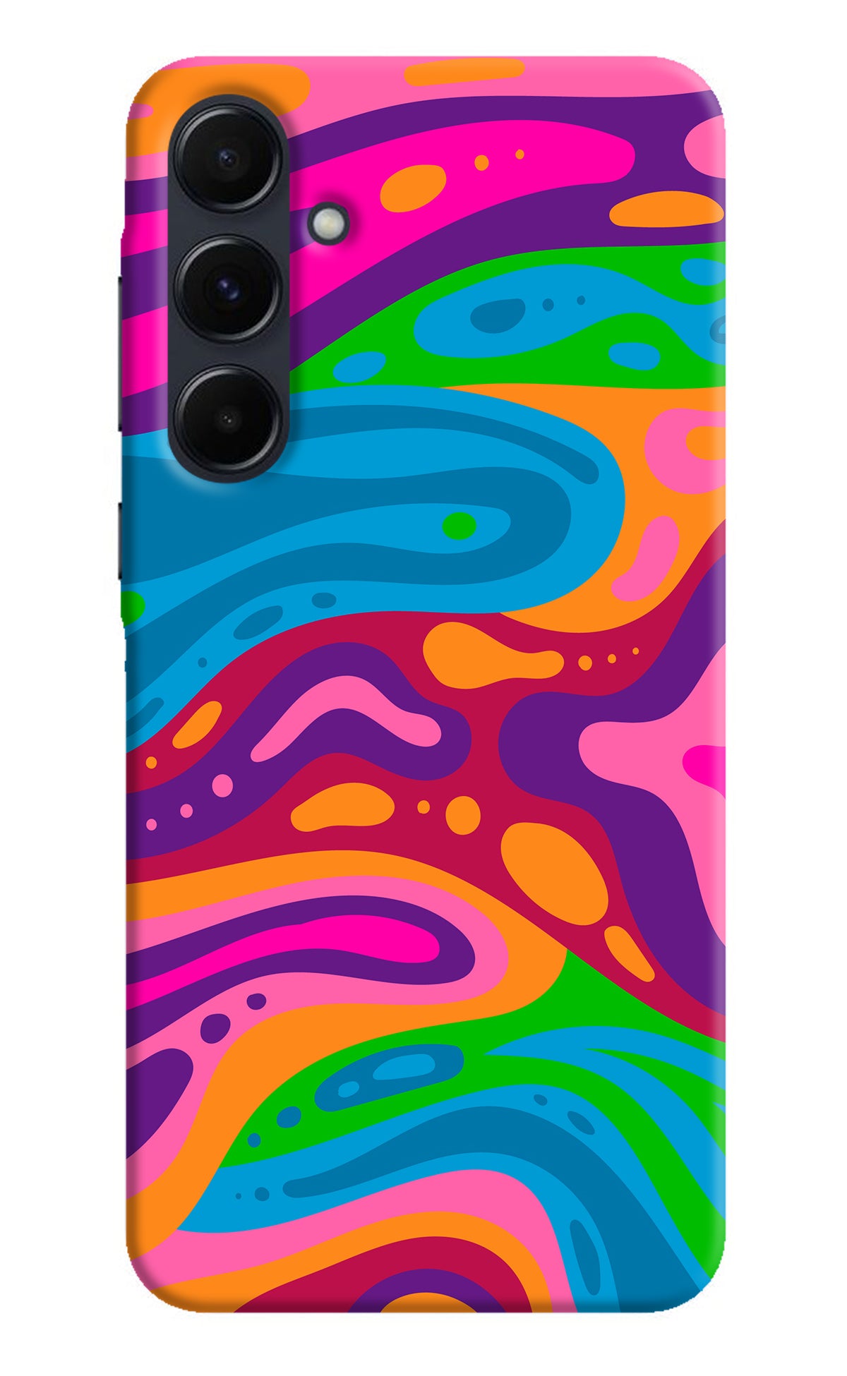 Trippy Pattern Samsung A35 5G Back Cover