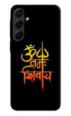 Om Namah Shivay Samsung A35 5G Hard Case Back Cover by Casekaro