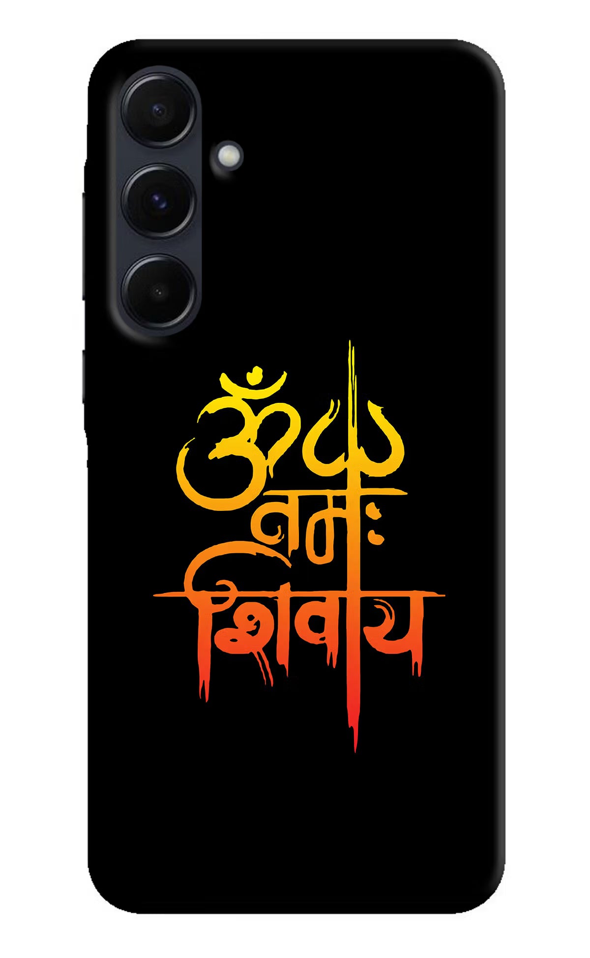 Om Namah Shivay Samsung A35 5G Hard Case Back Cover by Casekaro