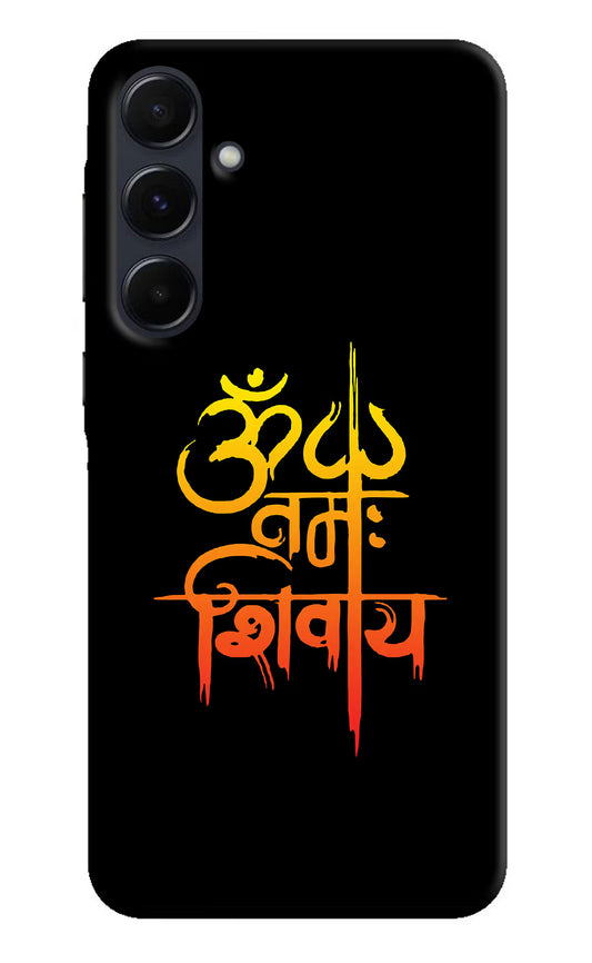 Om Namah Shivay Samsung A35 5G Hard Case Back Cover by Casekaro
