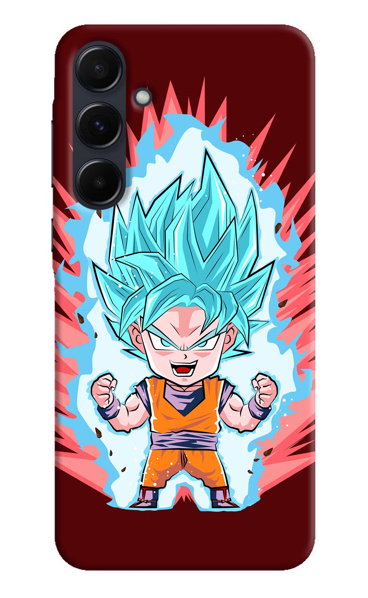 Goku Little Samsung A35 5G Hard Case Back Cover by Casekaro