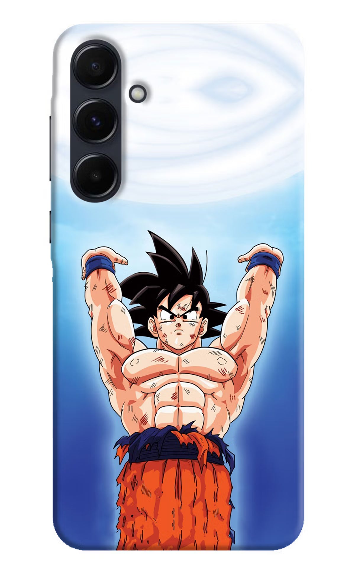Goku Power Samsung A35 5G Hard Case Back Cover by Casekaro