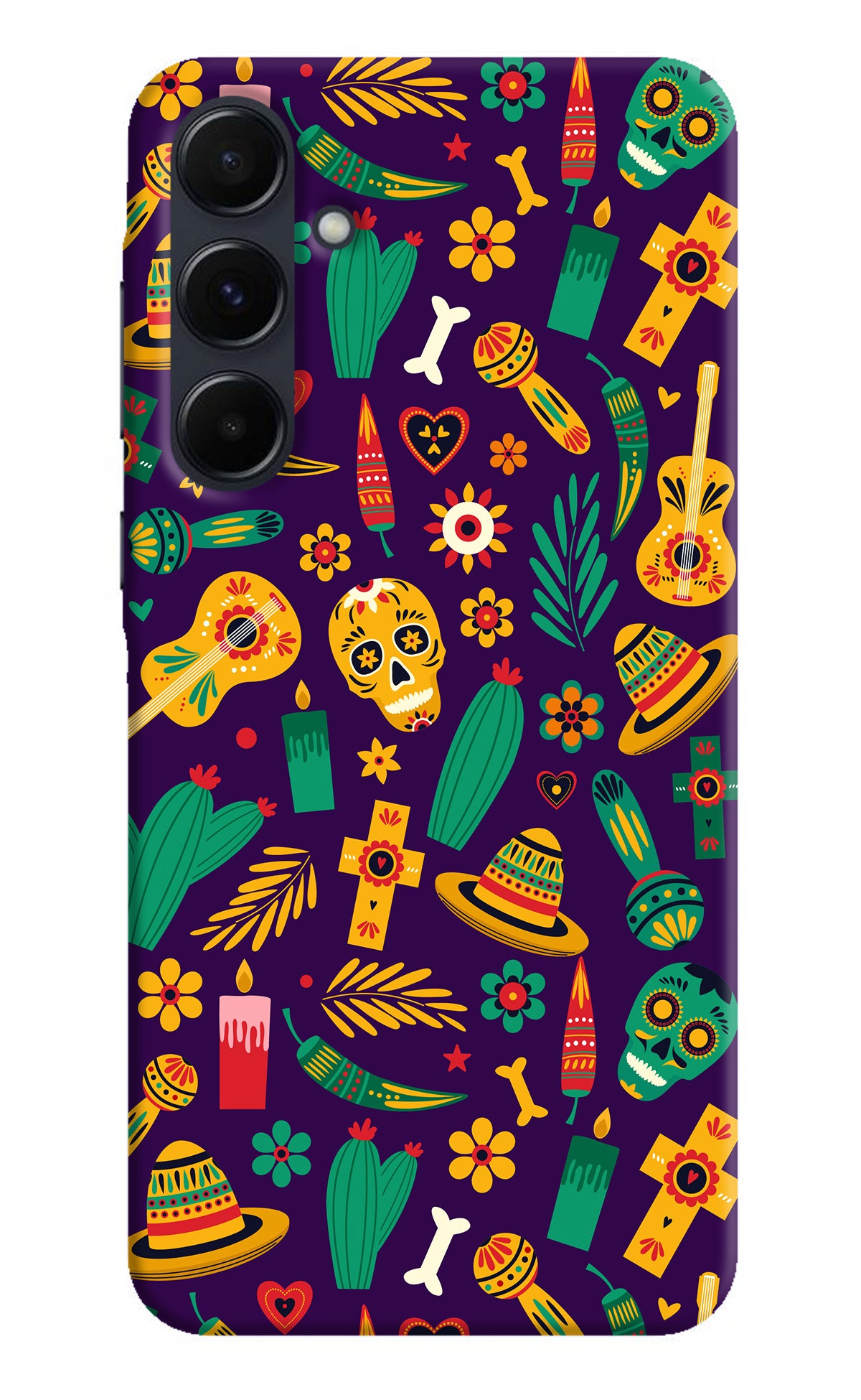 Mexican Artwork Samsung A35 5G Back Cover