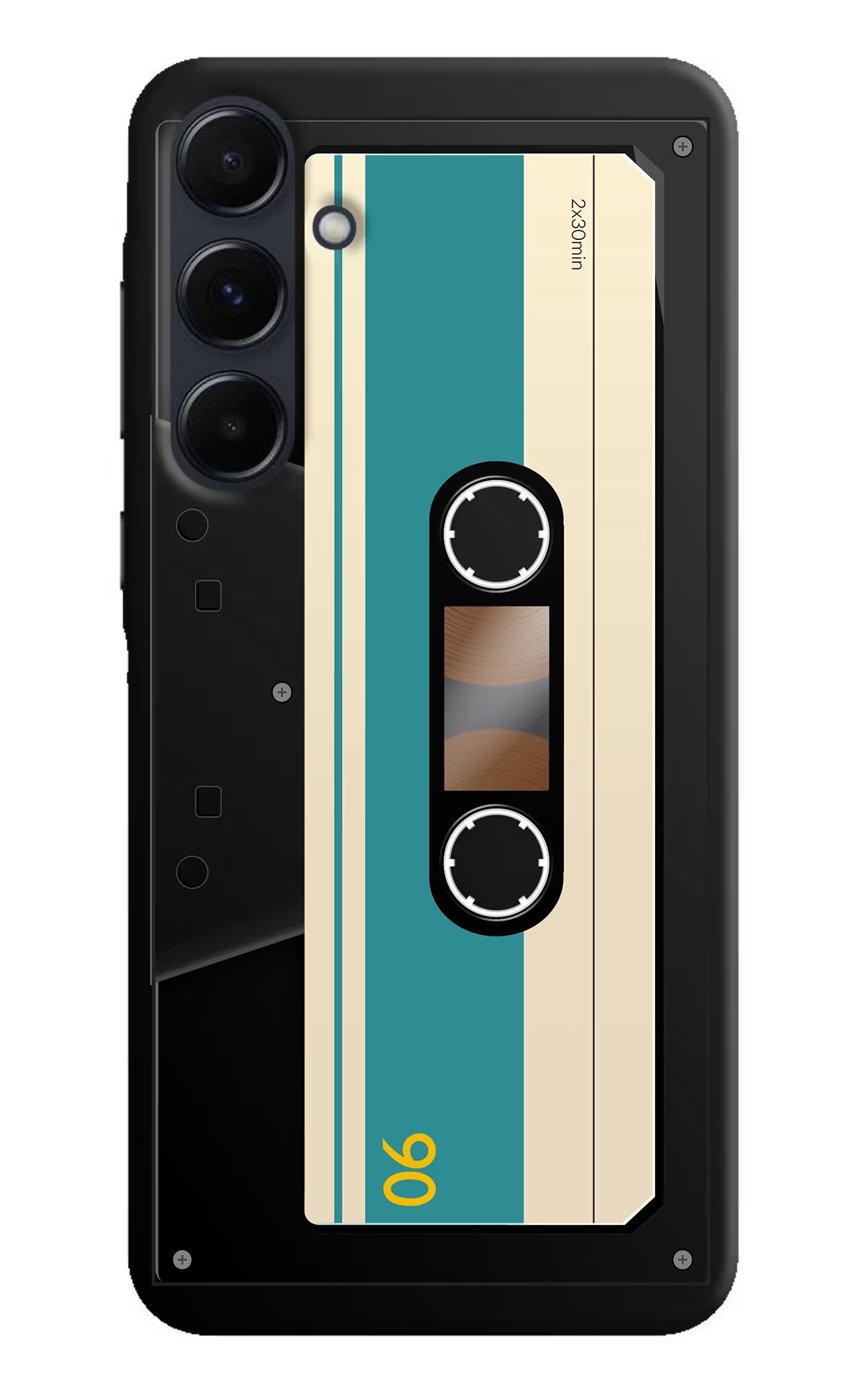Cassette Samsung A35 5G Hard Case Back Cover by Casekaro