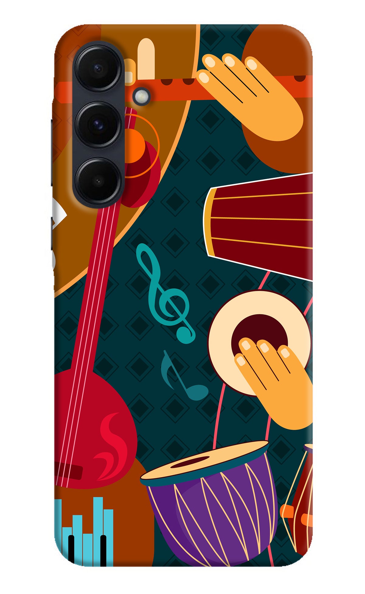 Music Instrument Samsung A35 5G Back Cover