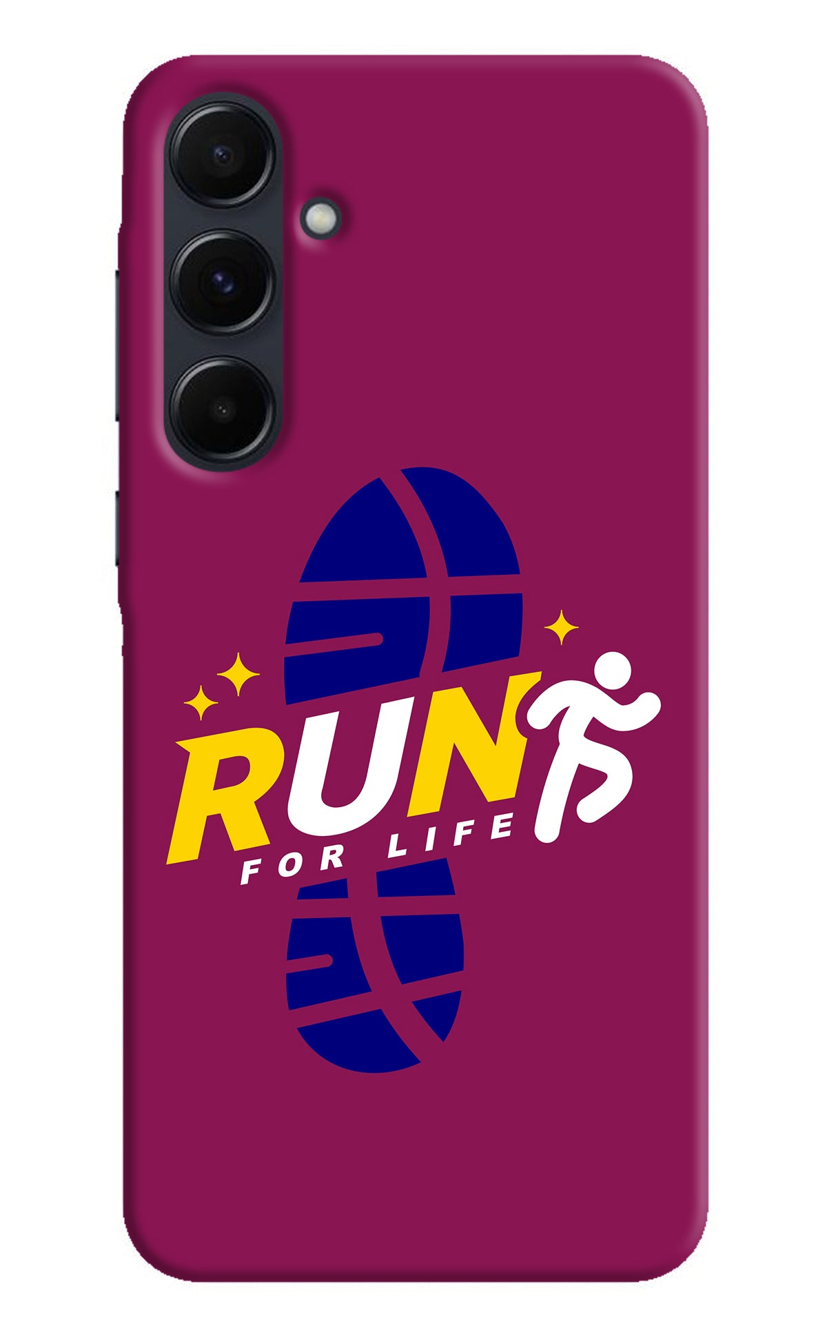 Run for Life Samsung A35 5G Back Cover