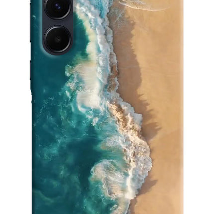 Ocean Beach Samsung A35 5G Hard Case Back Cover by Casekaro