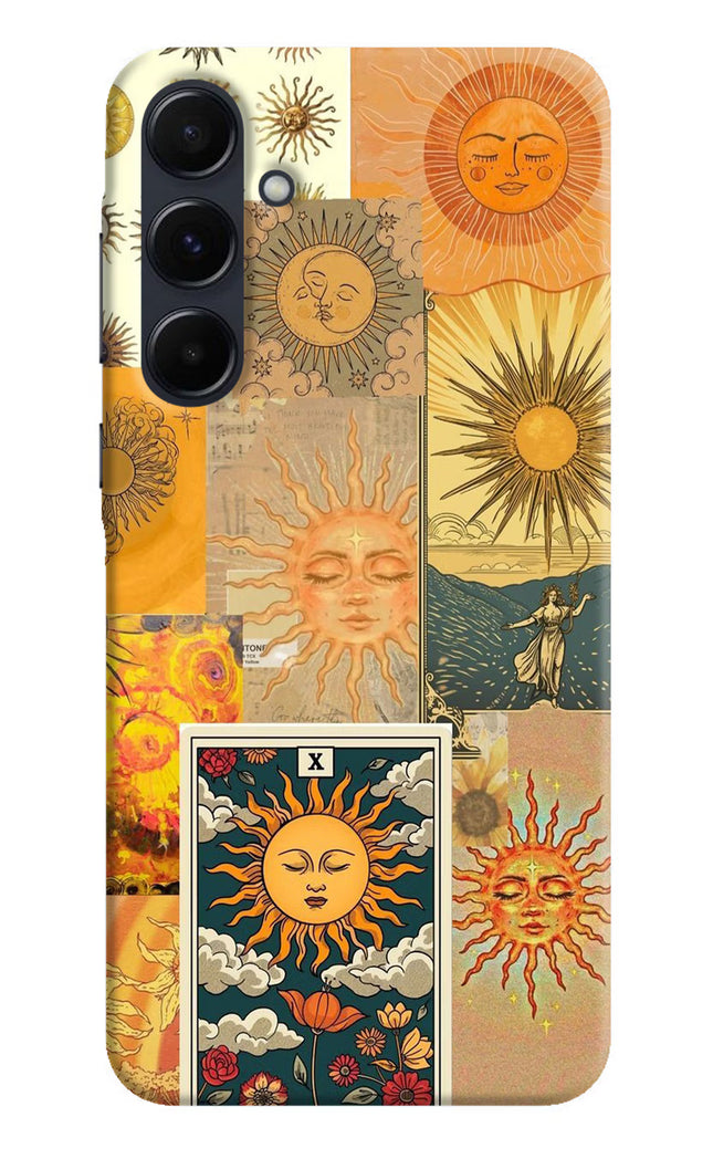 Sun Samsung A35 5G Hard Case Back Cover by Casekaro