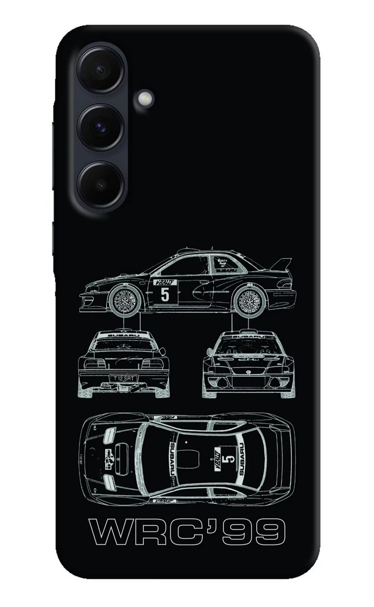 WRC'99 Samsung A35 5G Hard Case Back Cover by Casekaro