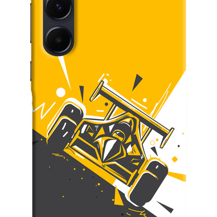 Track King Samsung A35 5G Hard Case Back Cover by Casekaro
