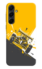 Track King Samsung A35 5G Hard Case Back Cover by Casekaro