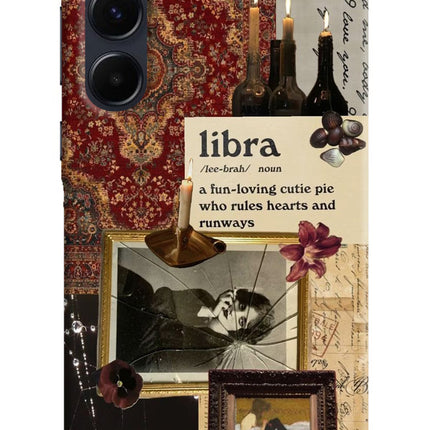Libra Zodiac Samsung A35 5G Hard Case Back Cover by Casekaro