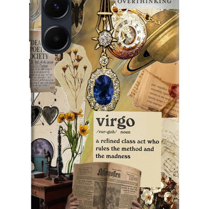 Virgo Zodiac Samsung A35 5G Hard Case Back Cover by Casekaro