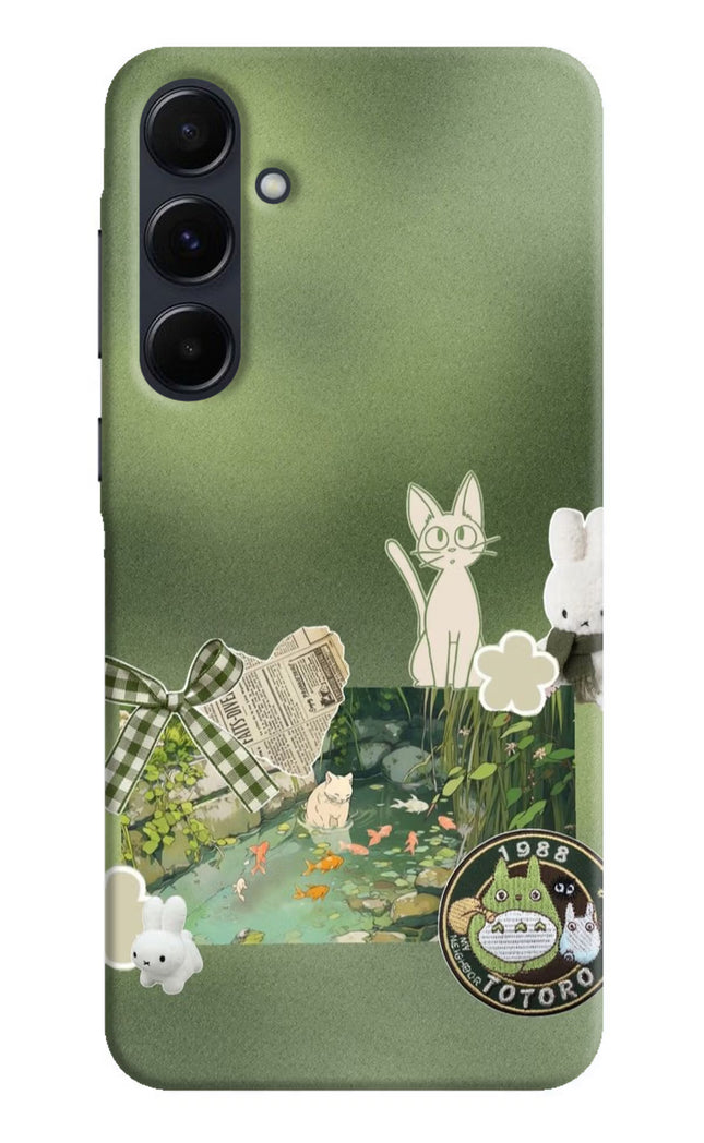 Aesthetic anime Samsung A35 5G Hard Case Back Cover by Casekaro