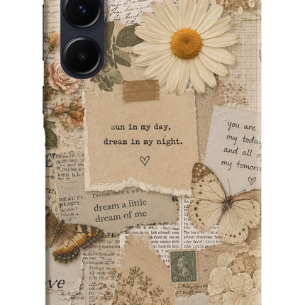 Vintage case Samsung A35 5G Hard Case Back Cover by Casekaro