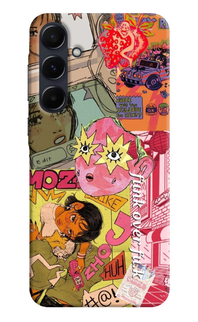 Funkover Samsung A35 5G Hard Case Back Cover by Casekaro