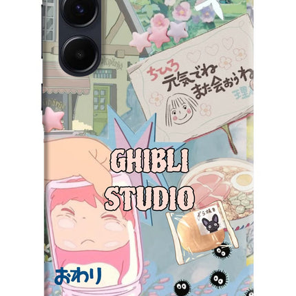Studio Ghibli Samsung A35 5G Hard Case Back Cover by Casekaro