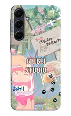 Studio Ghibli Samsung A35 5G Hard Case Back Cover by Casekaro