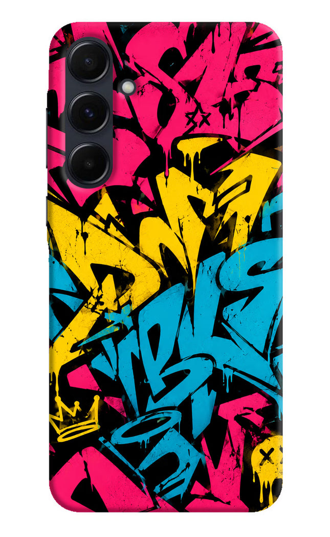 Graffiti Vibe Samsung A35 5G Hard Case Back Cover by Casekaro