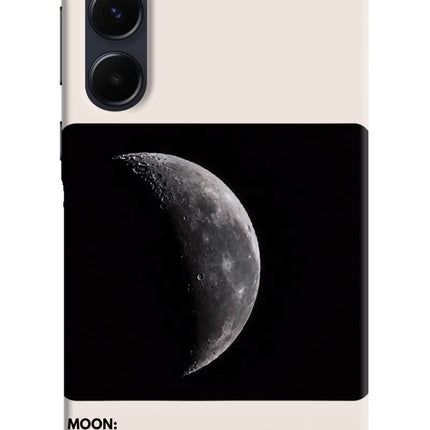 Moon Phase Samsung A35 5G Hard Case Back Cover by Casekaro