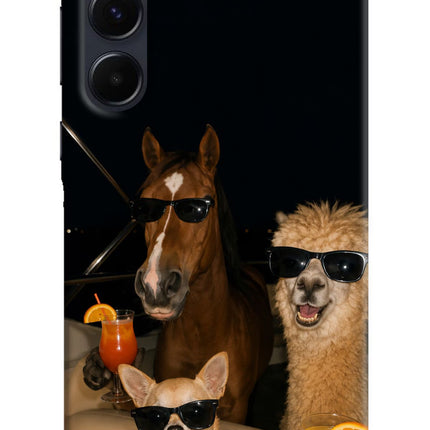 Party Squad Samsung A35 5G Hard Case Back Cover by Casekaro