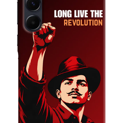 Bhagat Singh Revolution Samsung A35 5G Hard Case Back Cover by Casekaro